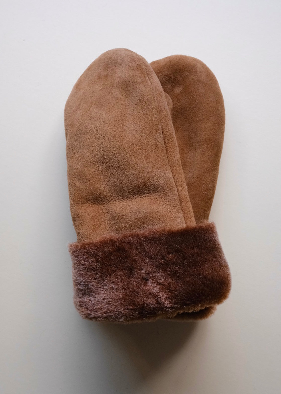 Folk Sheepskin Mittens