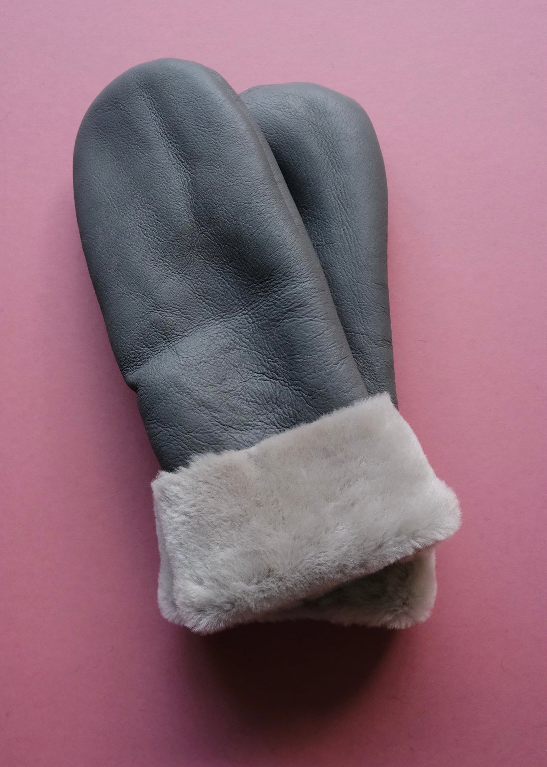 Folk Sheepskin Mittens