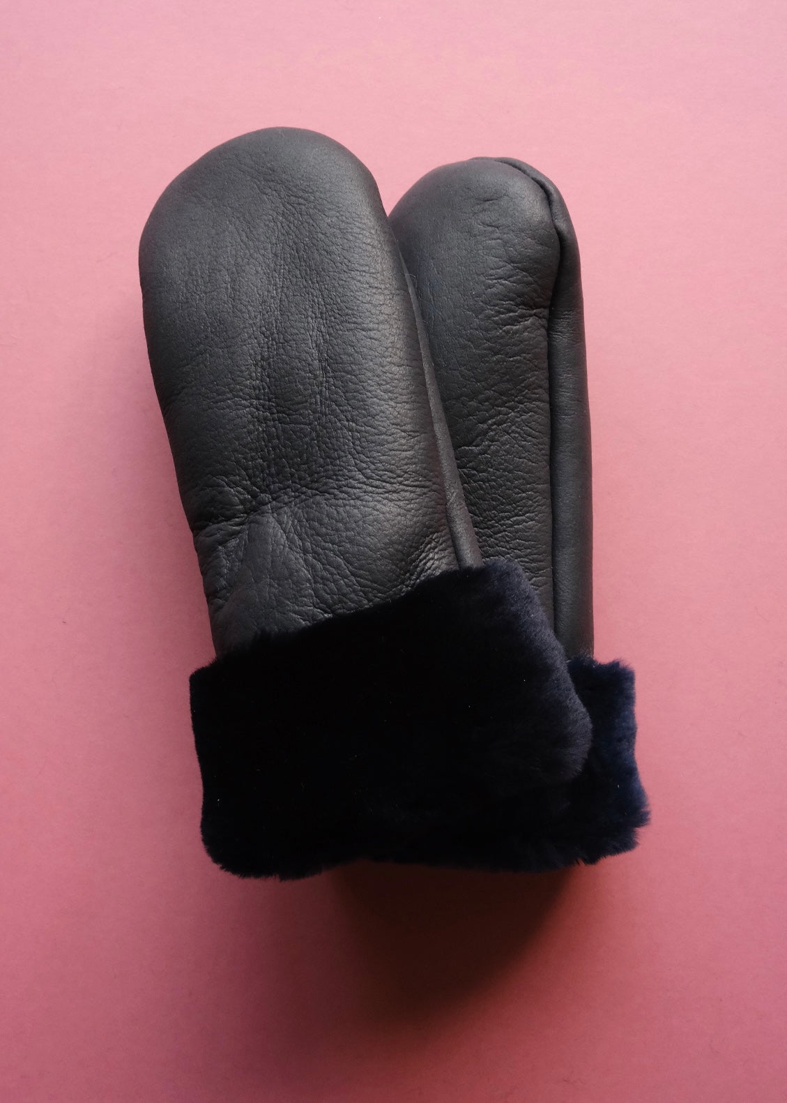 Folk Sheepskin Mittens