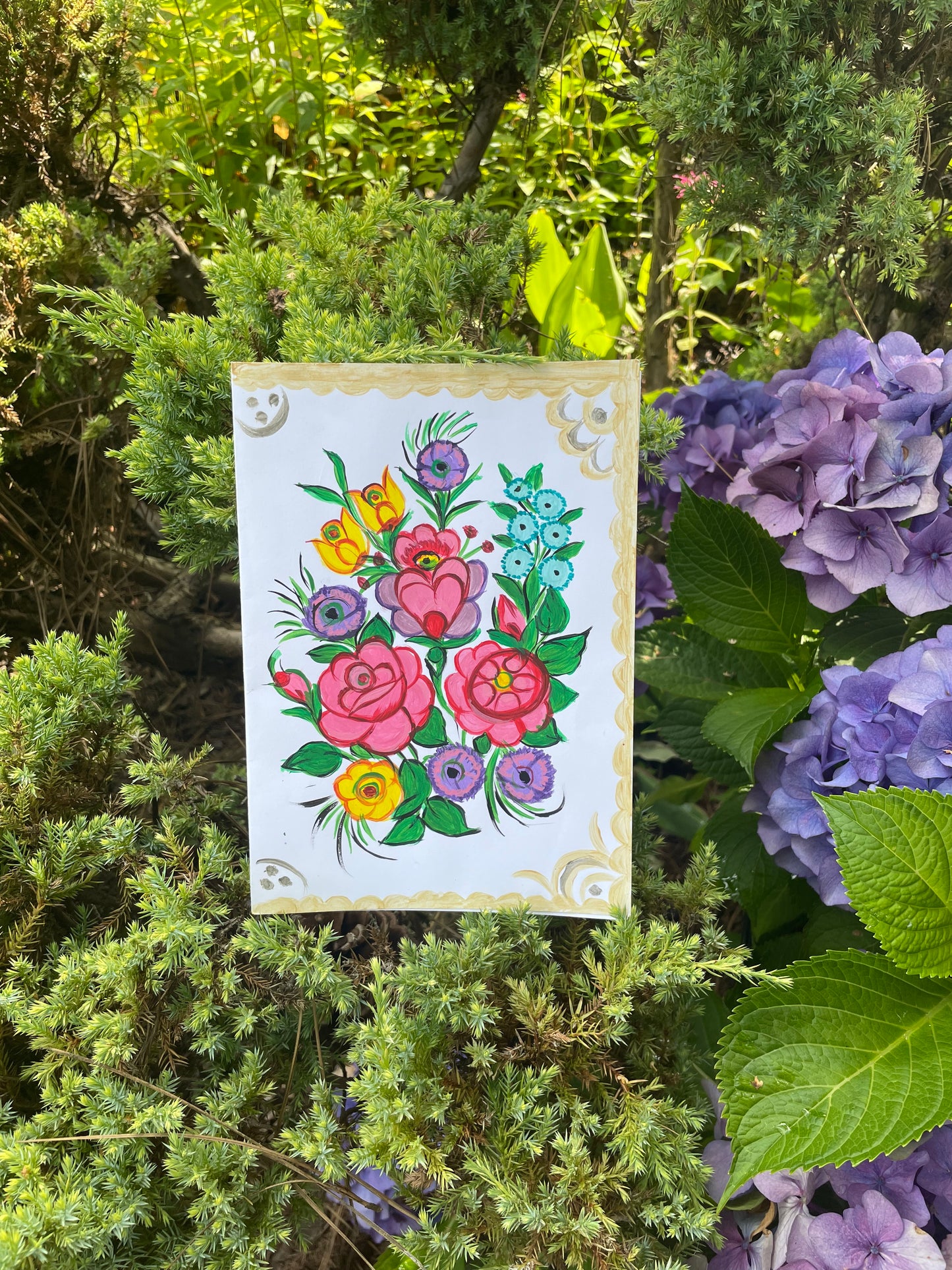 Zalipie Original Painting