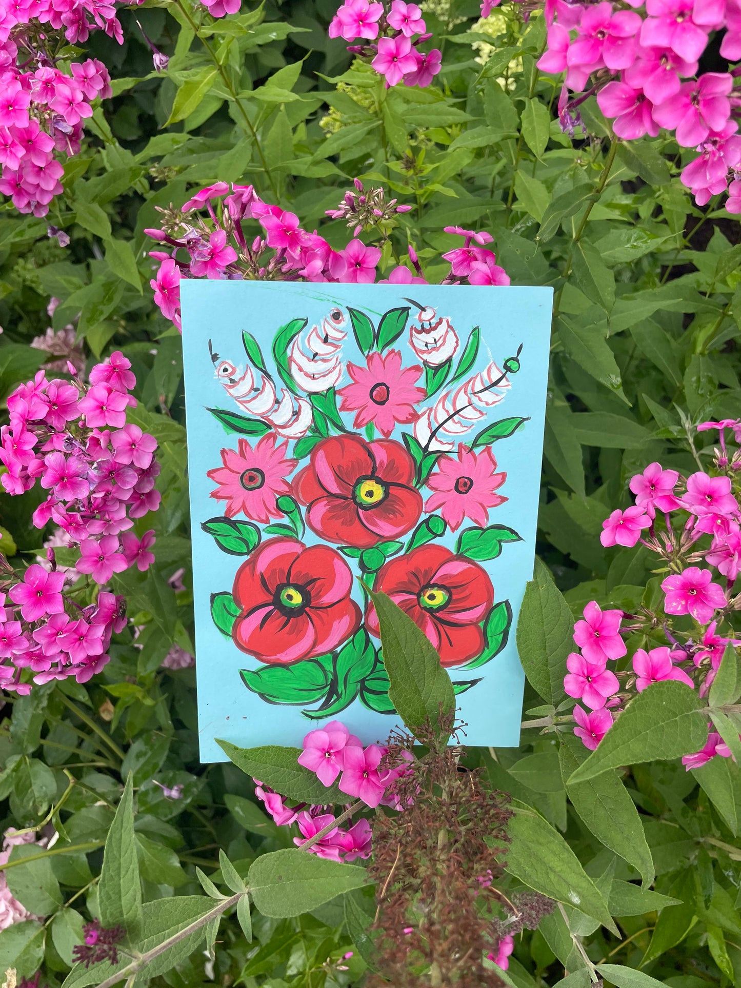 Zalipie Original Painting