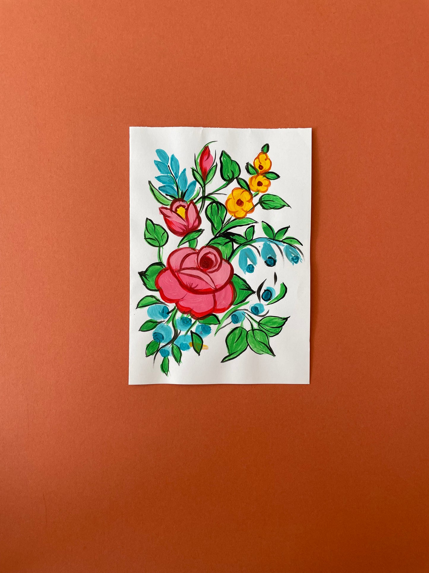 Zalipie Original Painting