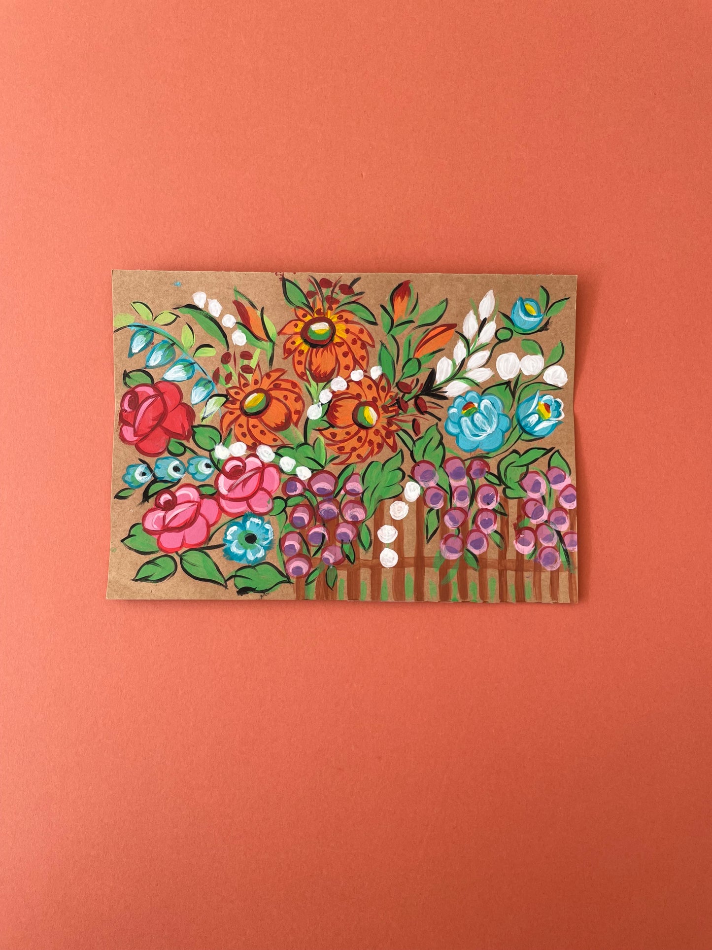Zalipie Original Painting