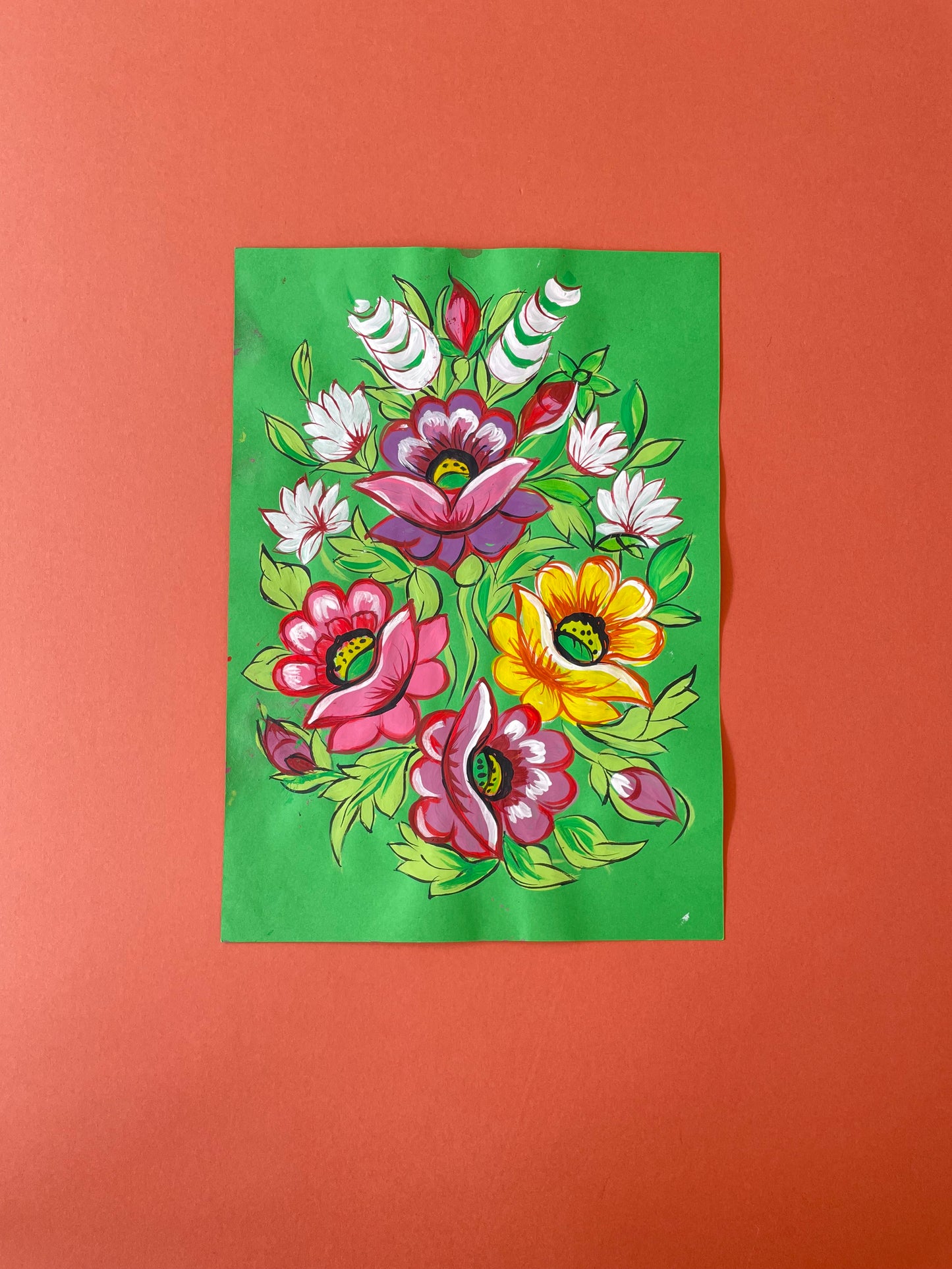Zalipie Original Painting