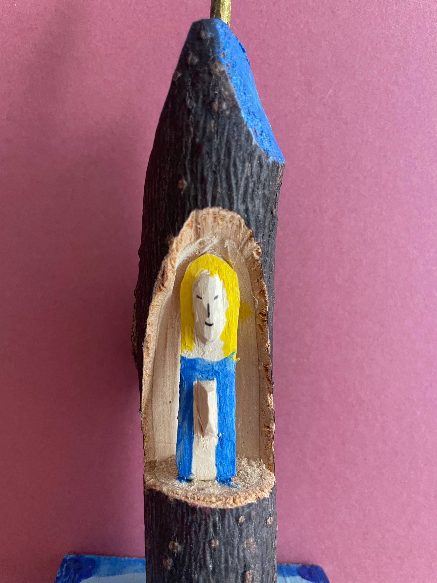 Wooden Shrine by Maria