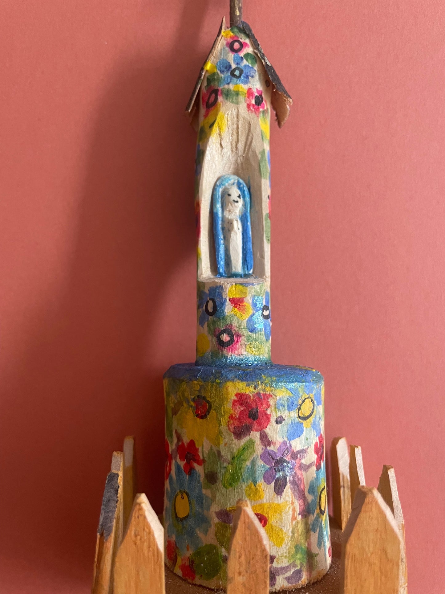 Wooden Shrine by Maria