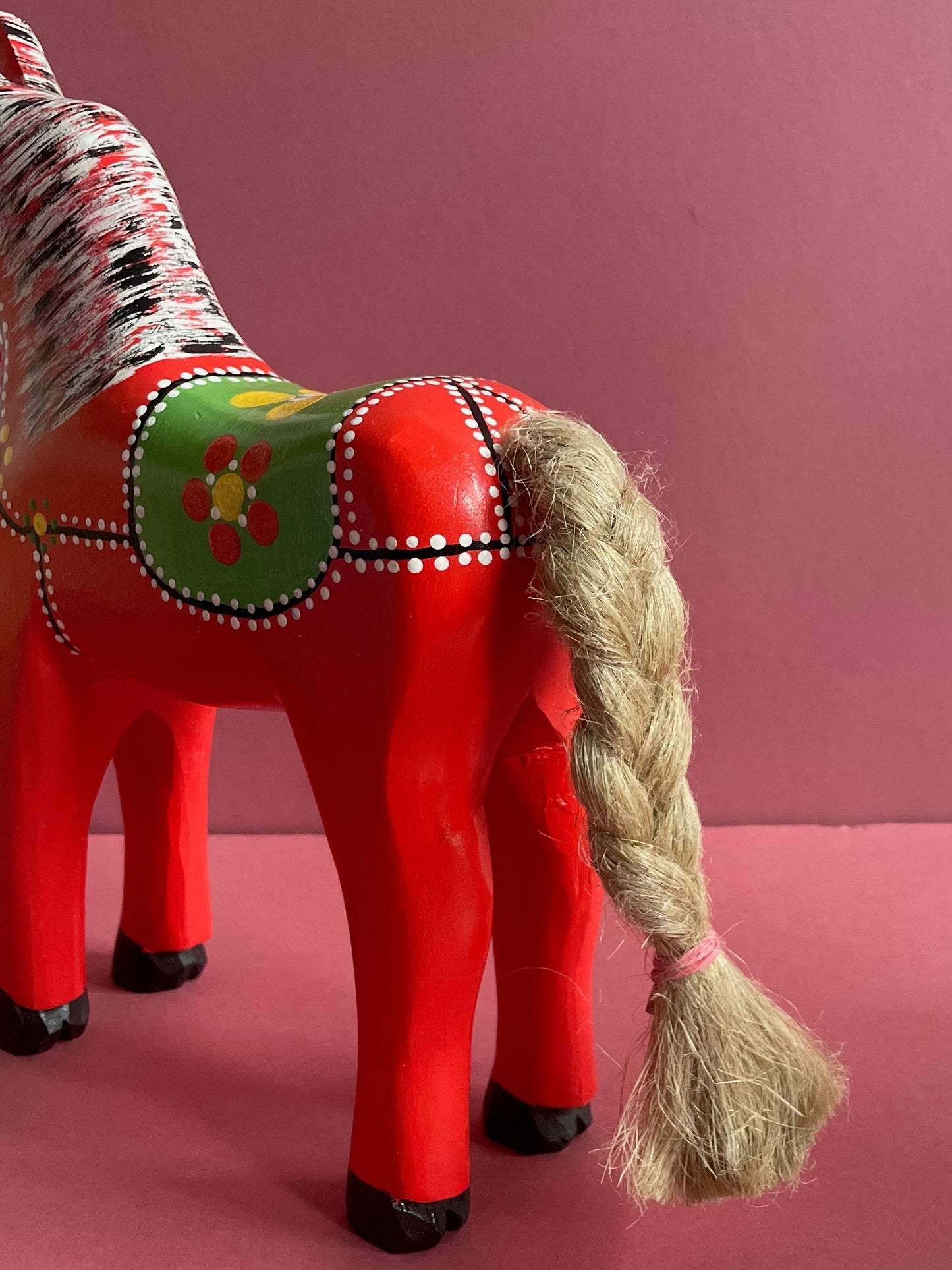 Hand Painted Large Horse by Wiesia