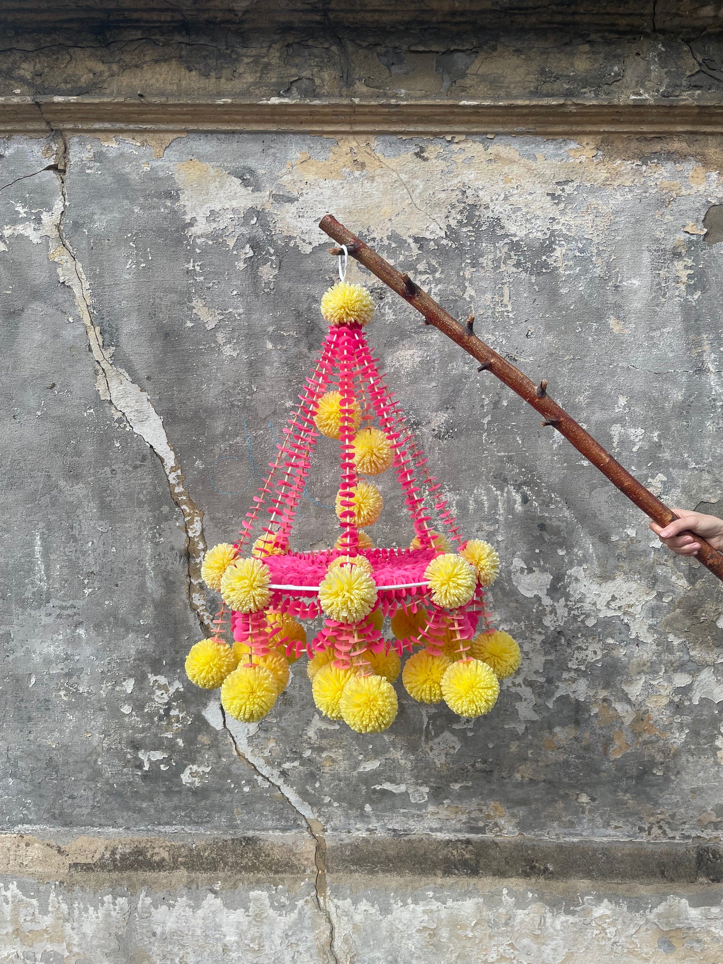 Pająk from Łowicz Pink & Yellow