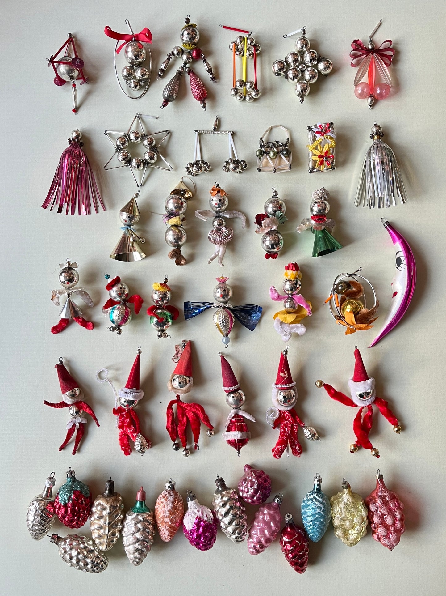 Vintage Santa Ornament