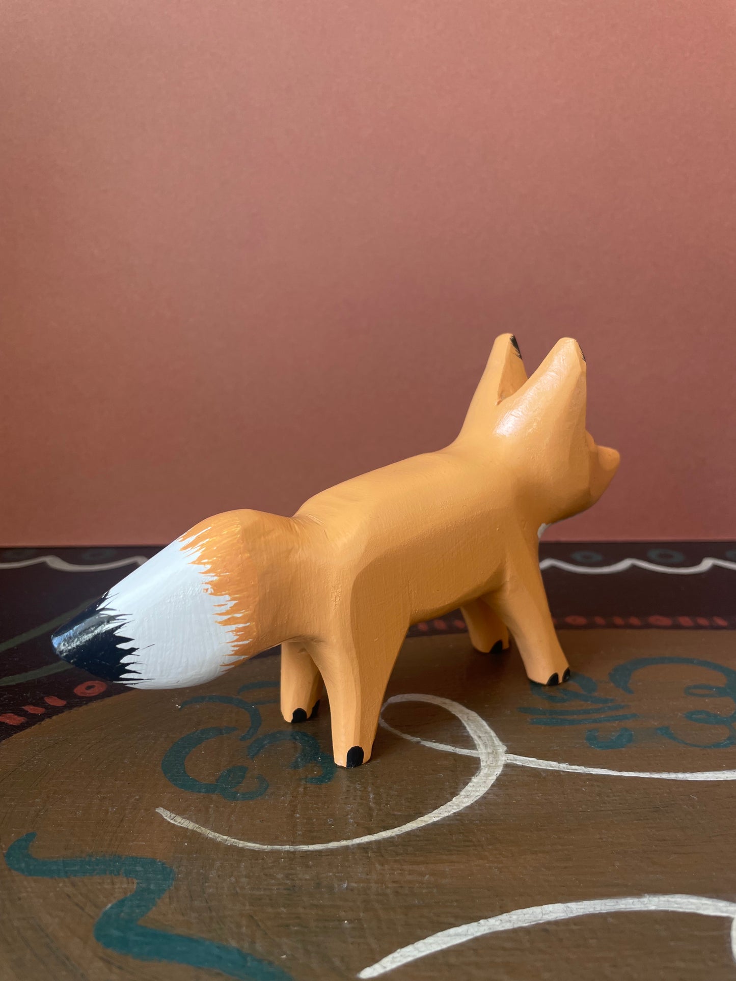 Wooden Fox by Wiesia