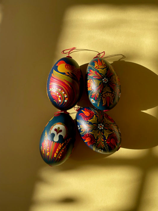 Hungarian Handpainted Easter Eggs by Laszlo