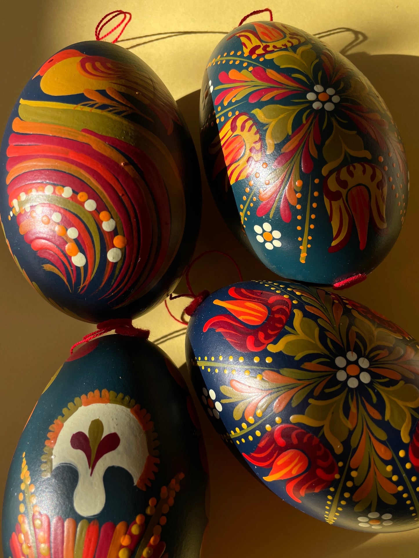Hungarian Handpainted Easter Eggs by Laszlo