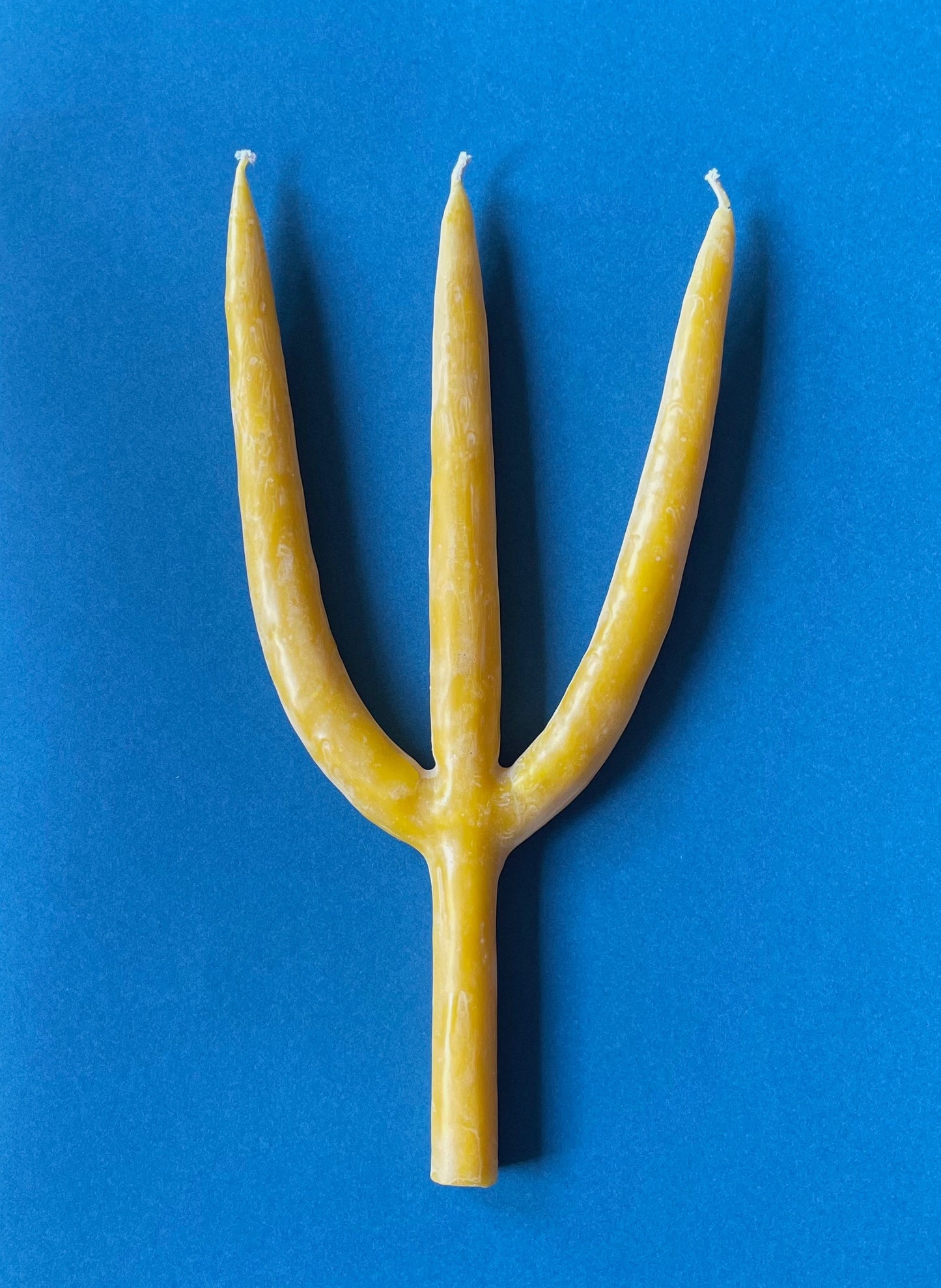 Trinity Beeswax Candle by Iryna