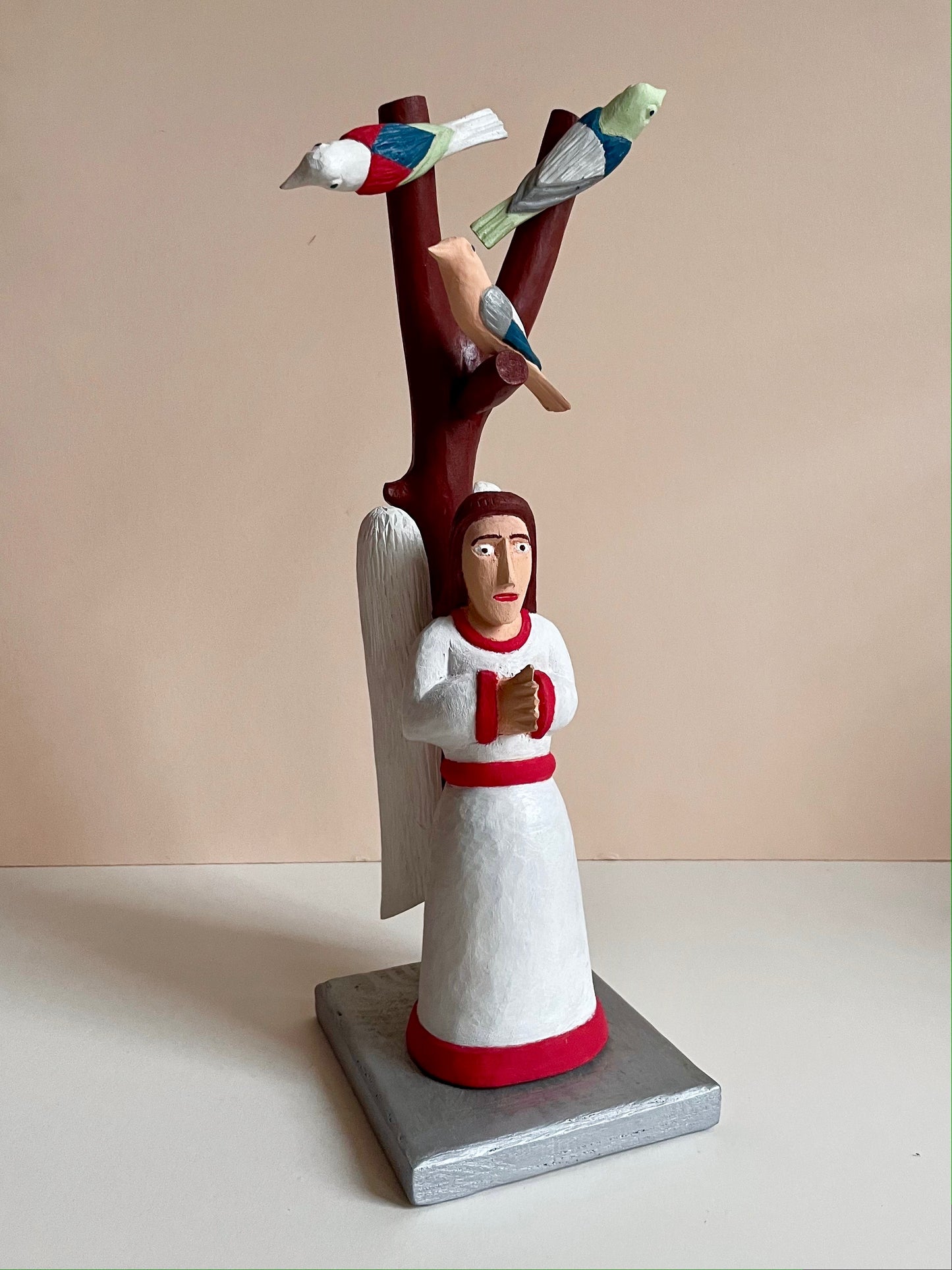 Angel Among Birds Sculpture by Zenon