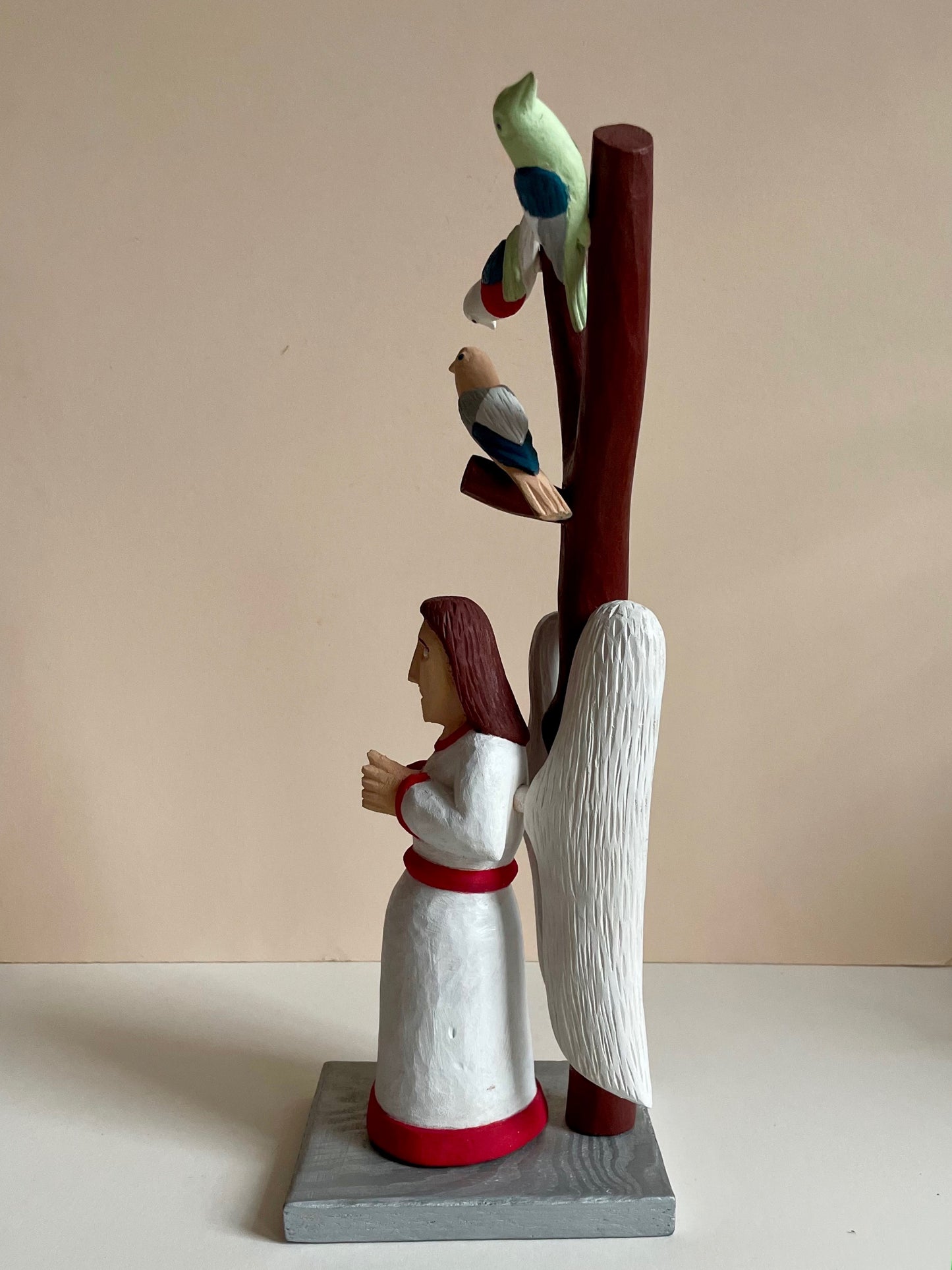 Angel Among Birds Sculpture by Zenon