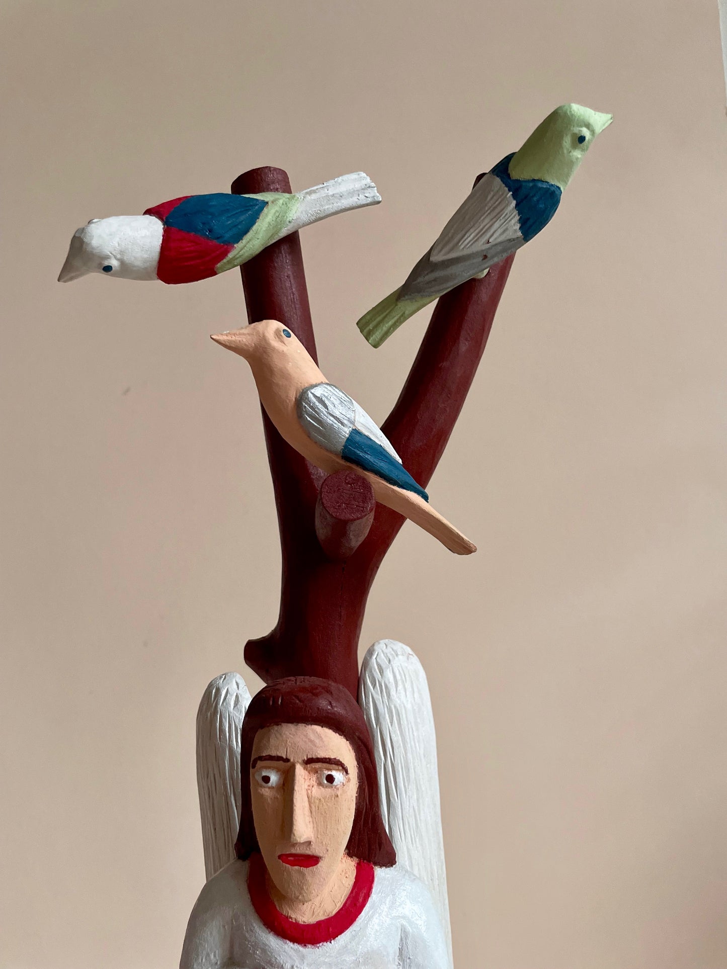 Angel Among Birds Sculpture by Zenon