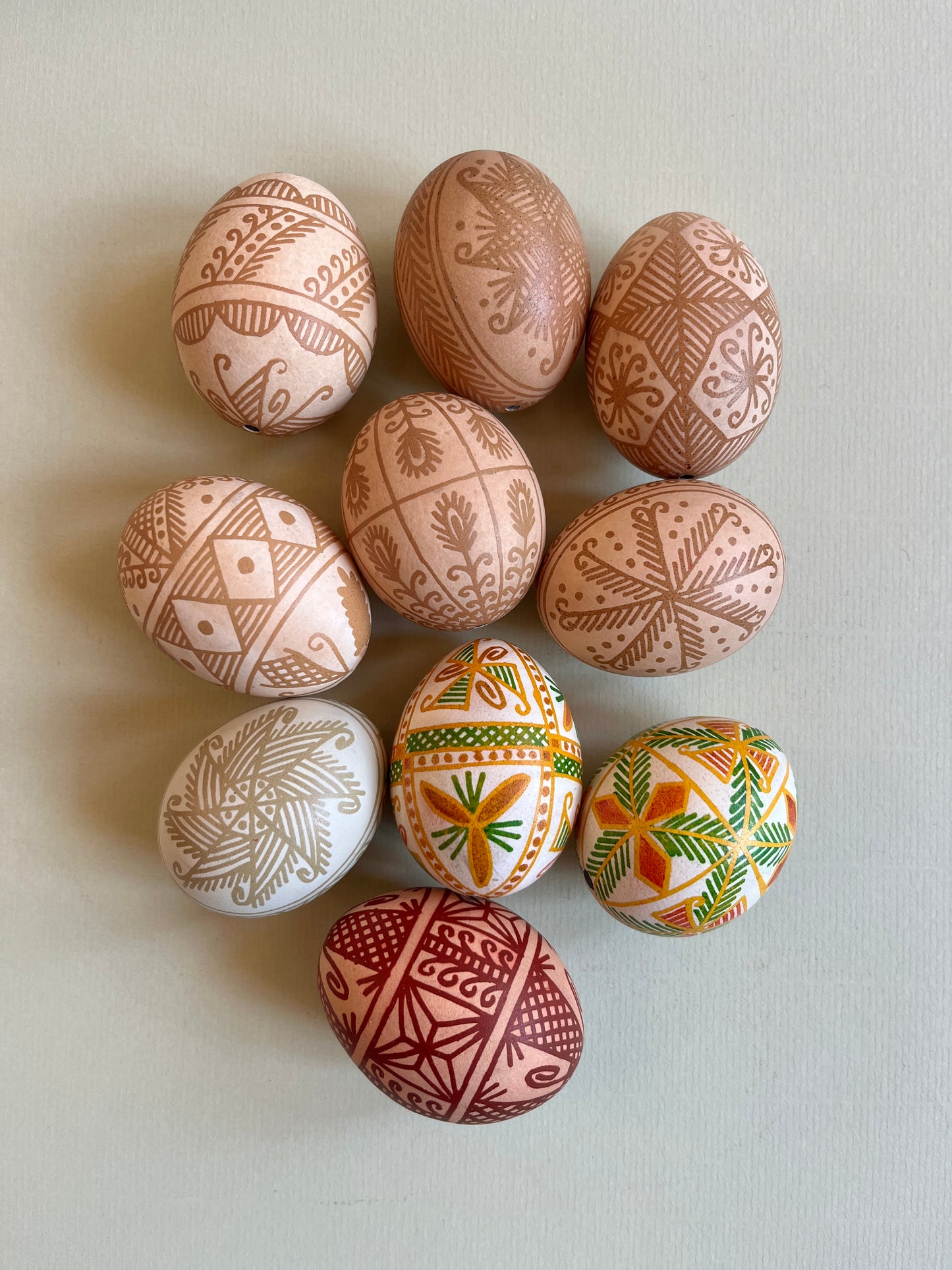 Pisanki Easter Eggs in Colour by Michal