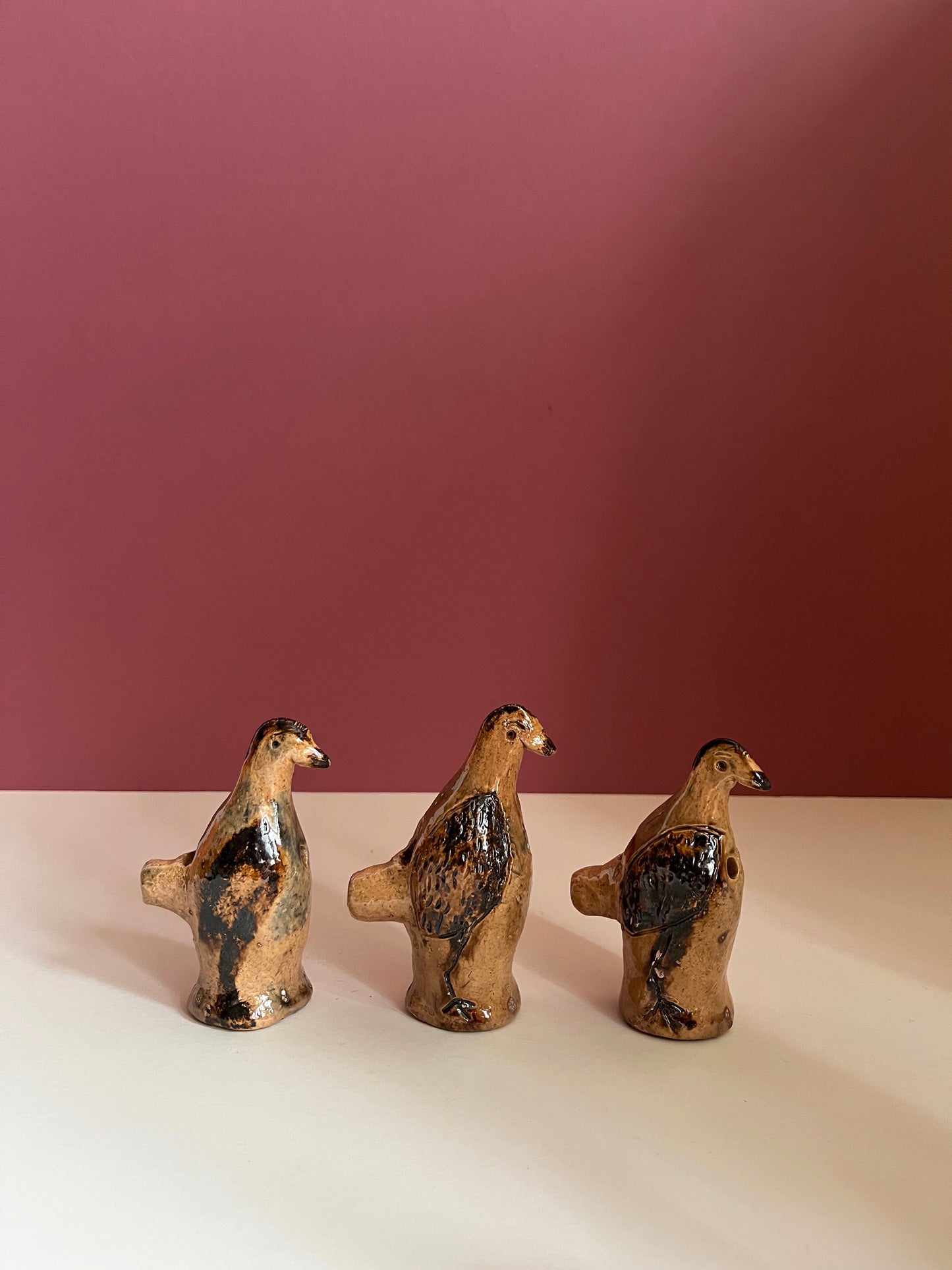Ceramic Bird Whistle by Wieslaw