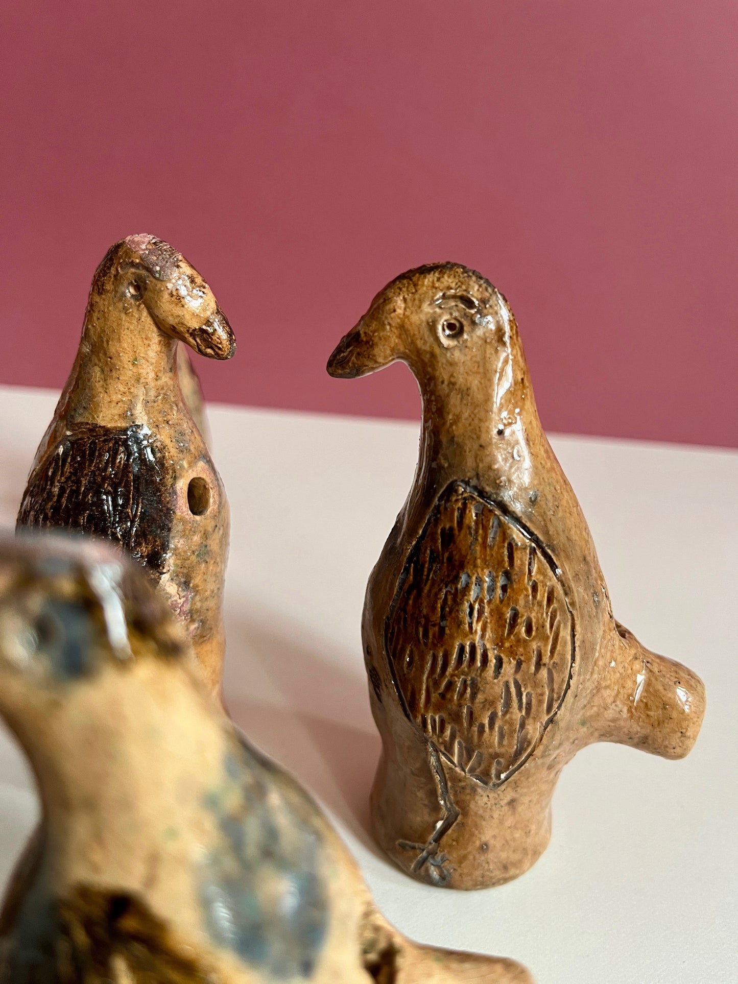 Ceramic Bird Whistle by Wieslaw
