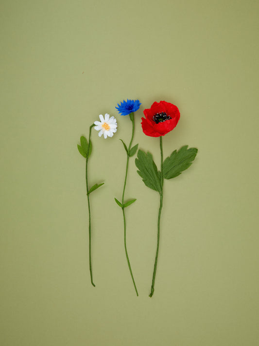 Paper Wildflowers by Alicja