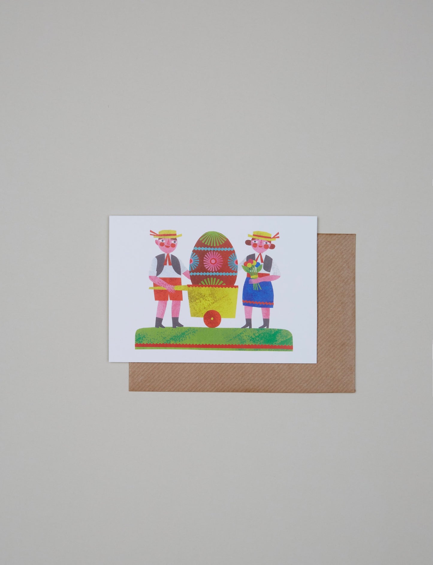 Easter Couple Card by Marion Elliot
