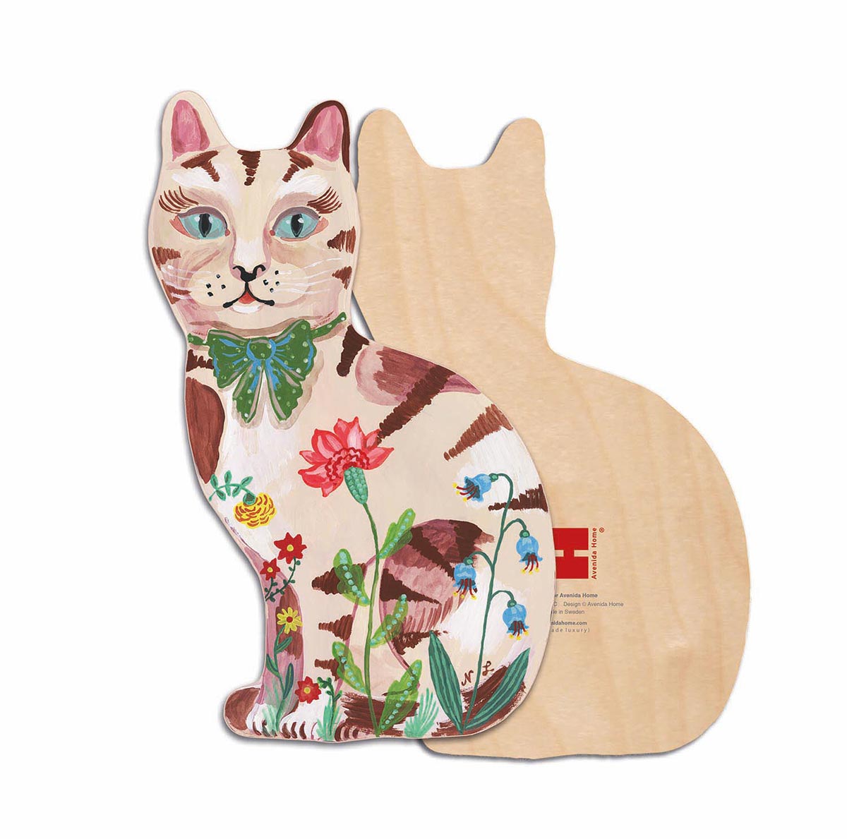 Bobtail Cat Cutting Board by Avenida Home