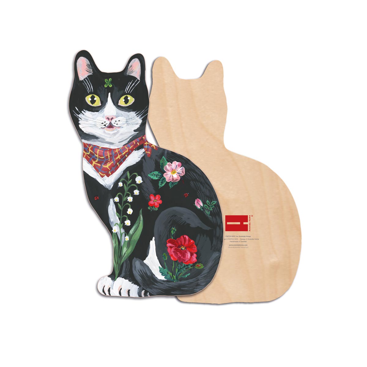 Tiffany Cat Cutting Board by Avenida Home