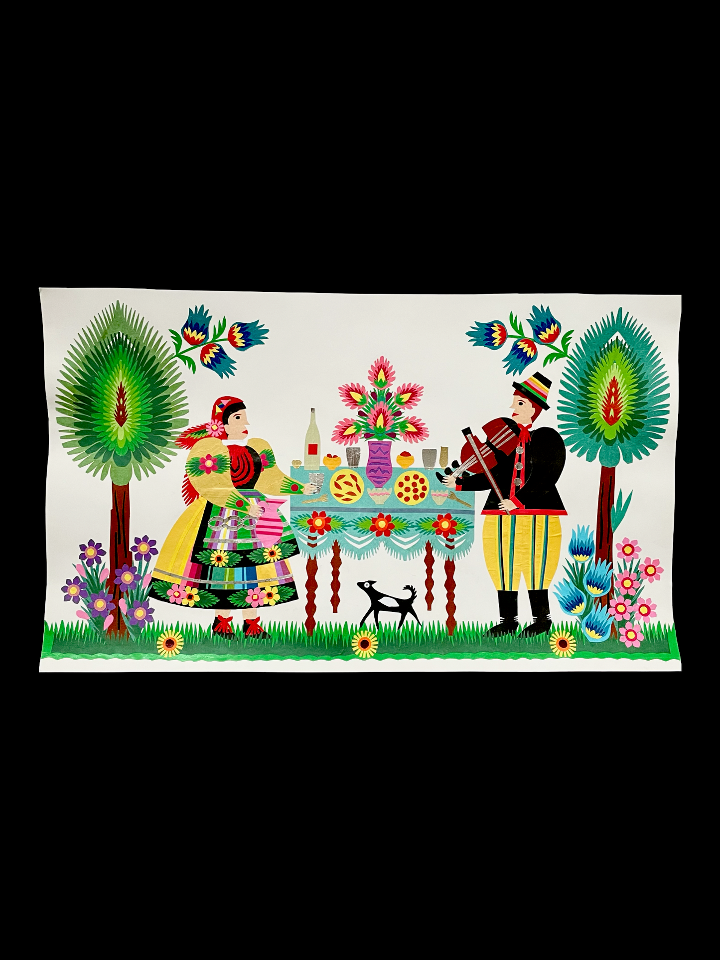 Celebrations Papercut by Maria