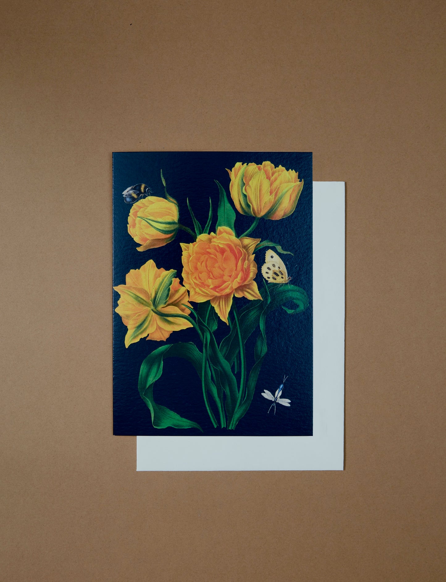 Yellow Tulips Card by Madame Treacle