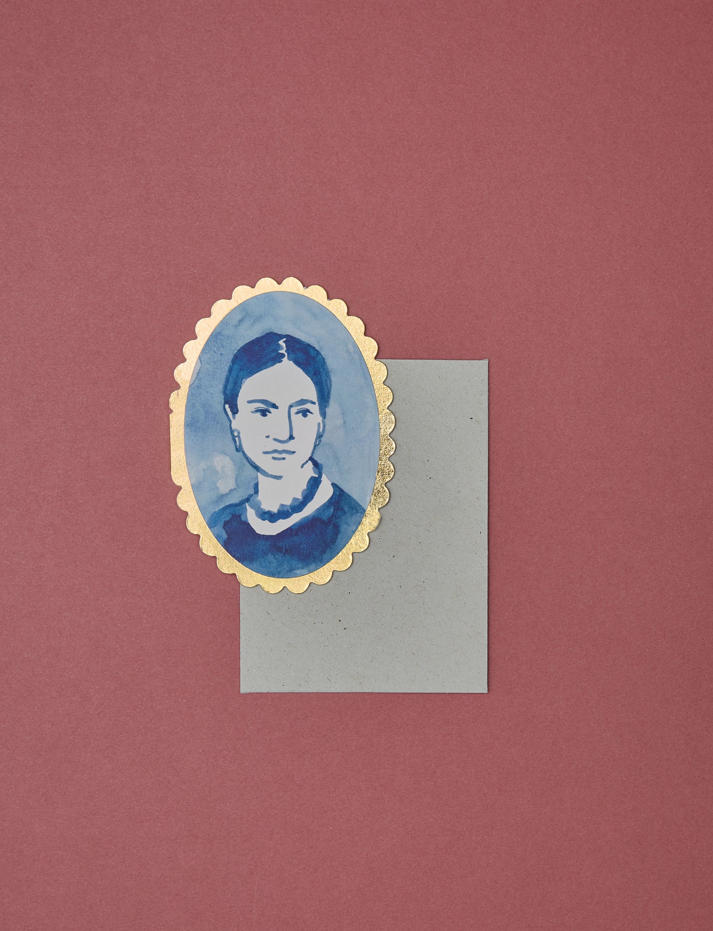 Portrait Mini Card by Wanderlust Paper Co.
