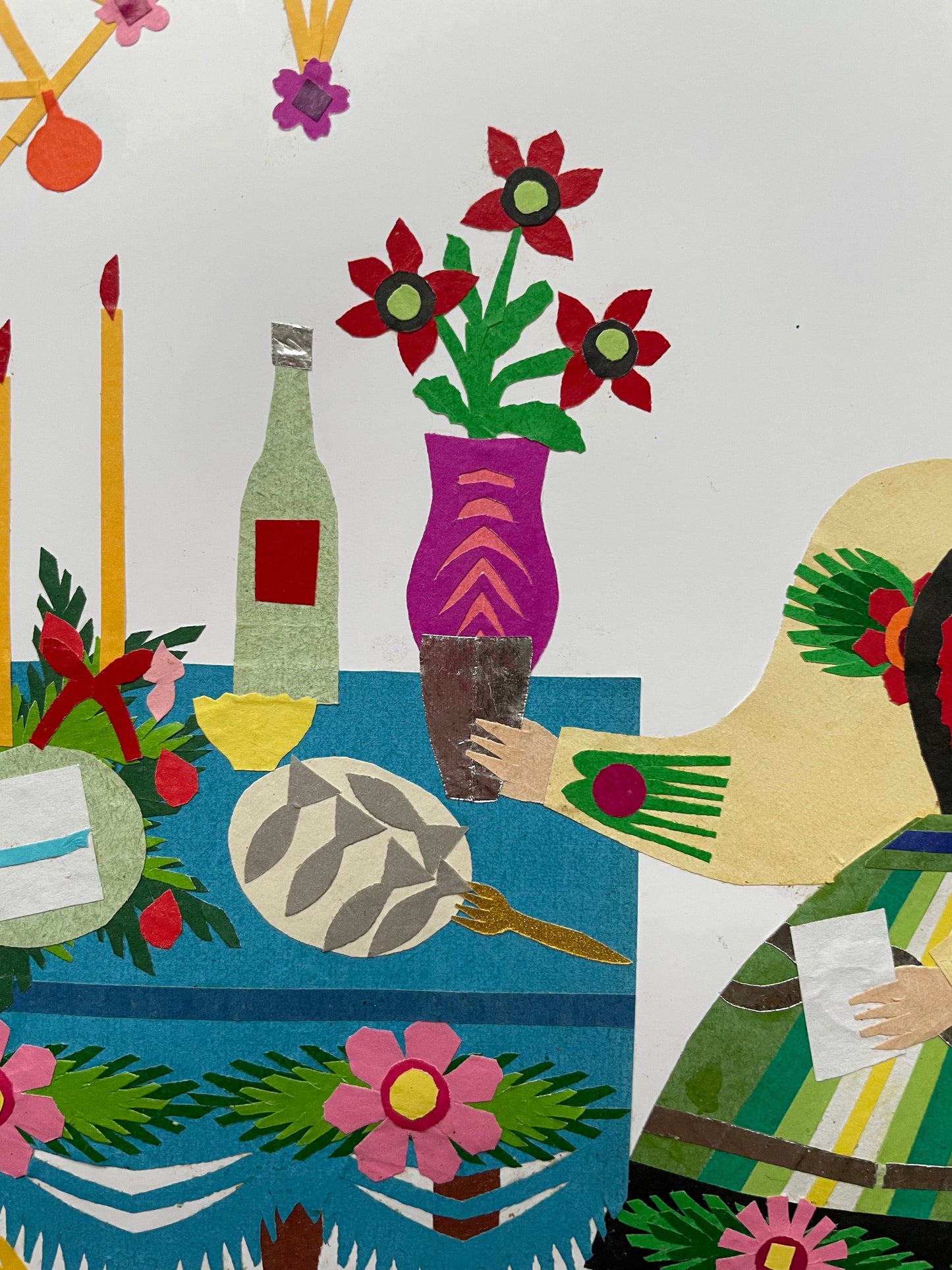 Under Pajaki Large Papercut by Maria