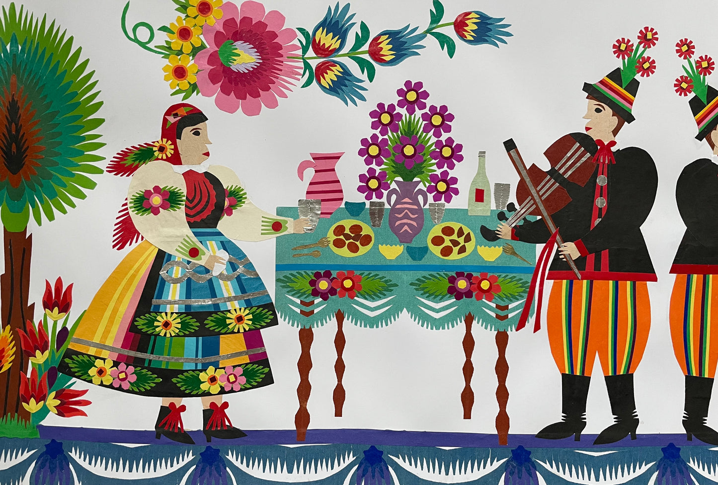 Dancing Papercut by Maria