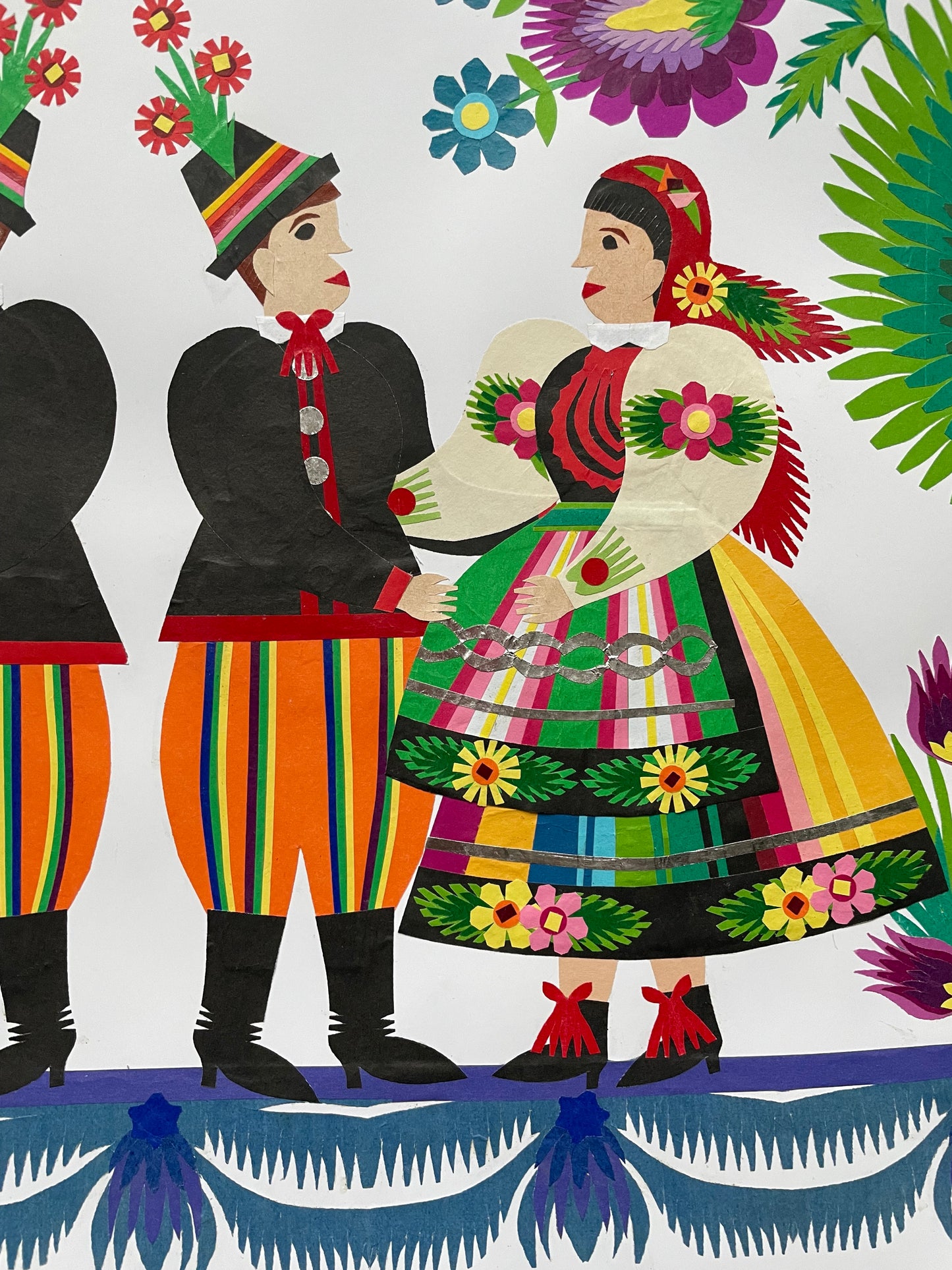 Dancing Papercut by Maria