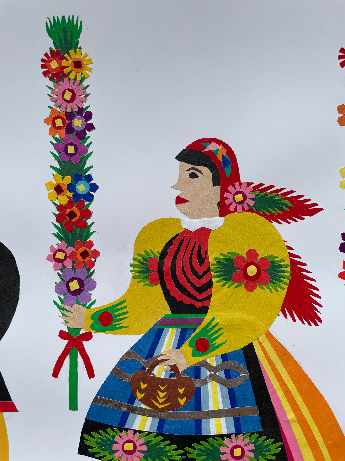 Palm Sunday Papercut by Maria