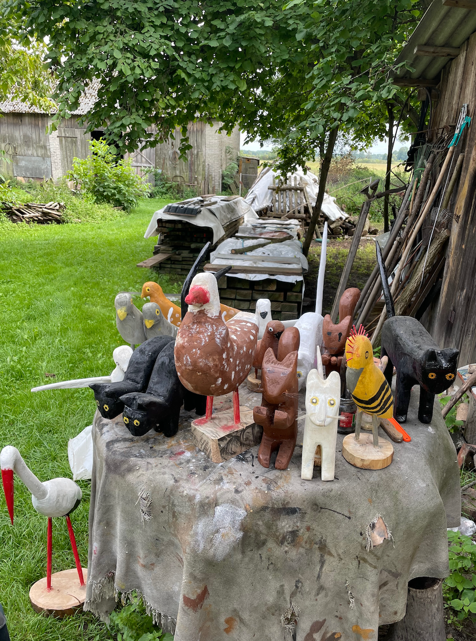 Wooden Animals by Józef