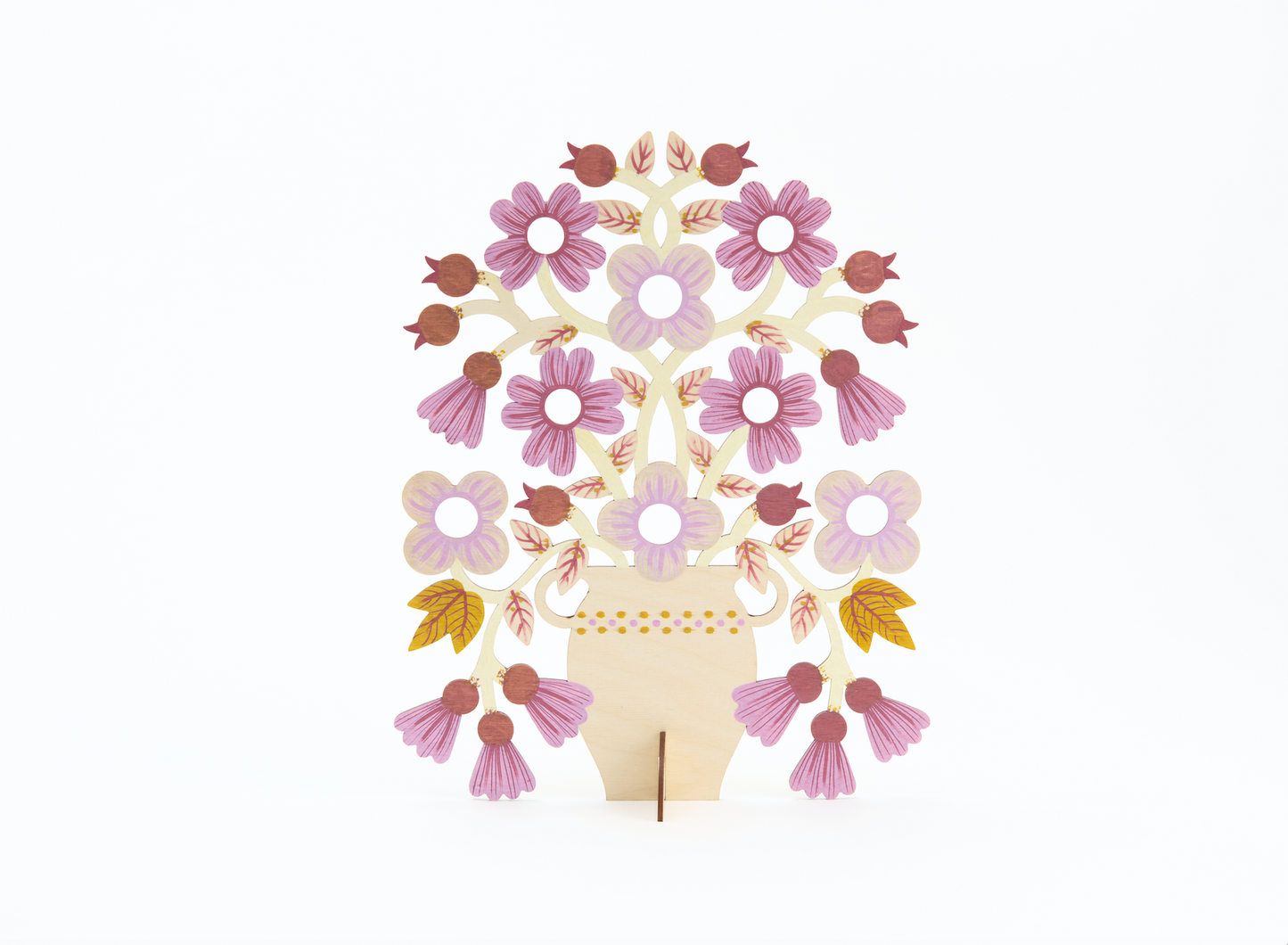 Spring Blooms Floral Tree of Life by Emma Carlow x Metio