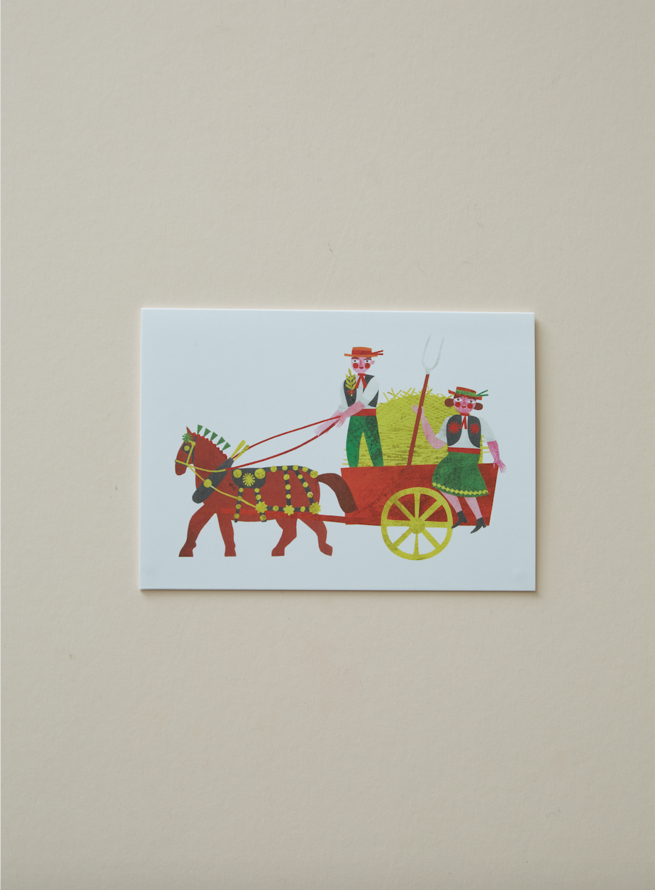 Harvest Home Card by Marion Elliot