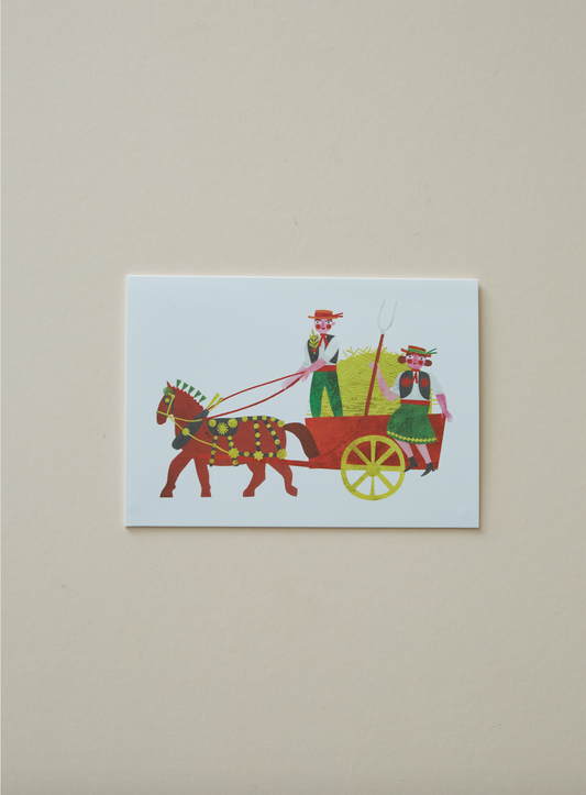 Harvest Home Card by Marion Elliot