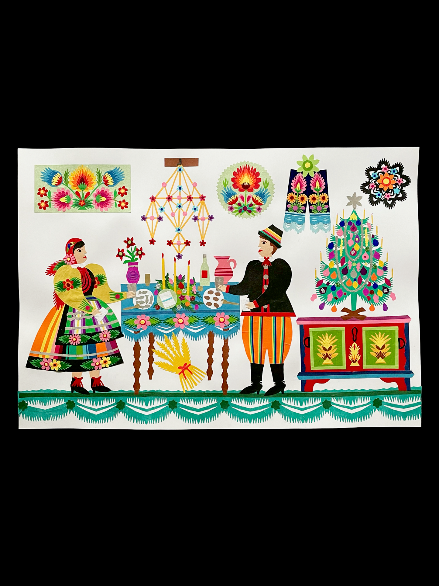Under Pajaki Papercut by Maria