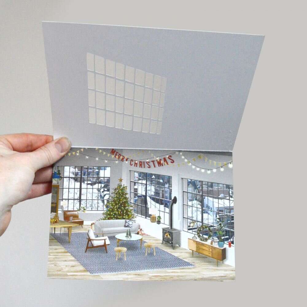 Hackney Christmas Card by Nick Sellek