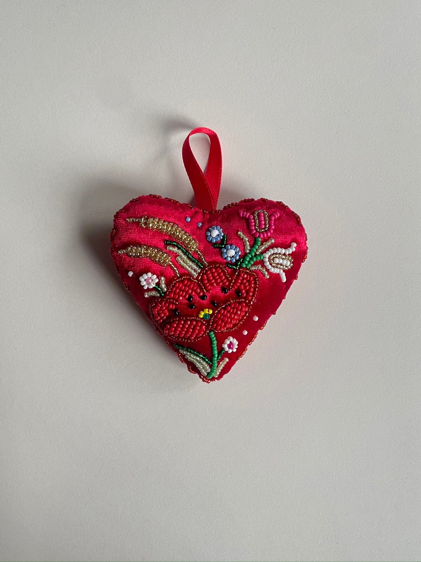 Embroidered Heart by Ilona