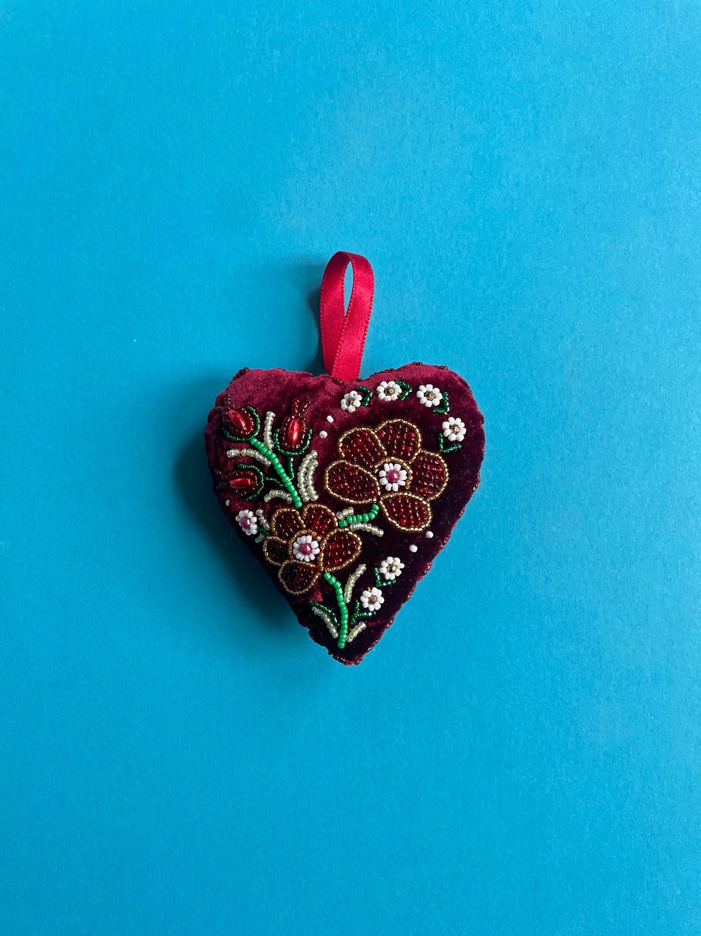 Embroidered Heart by Ilona