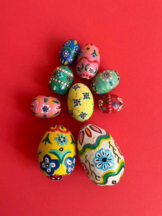 Wooden Pisanka Easter Egg by Eugeniusz