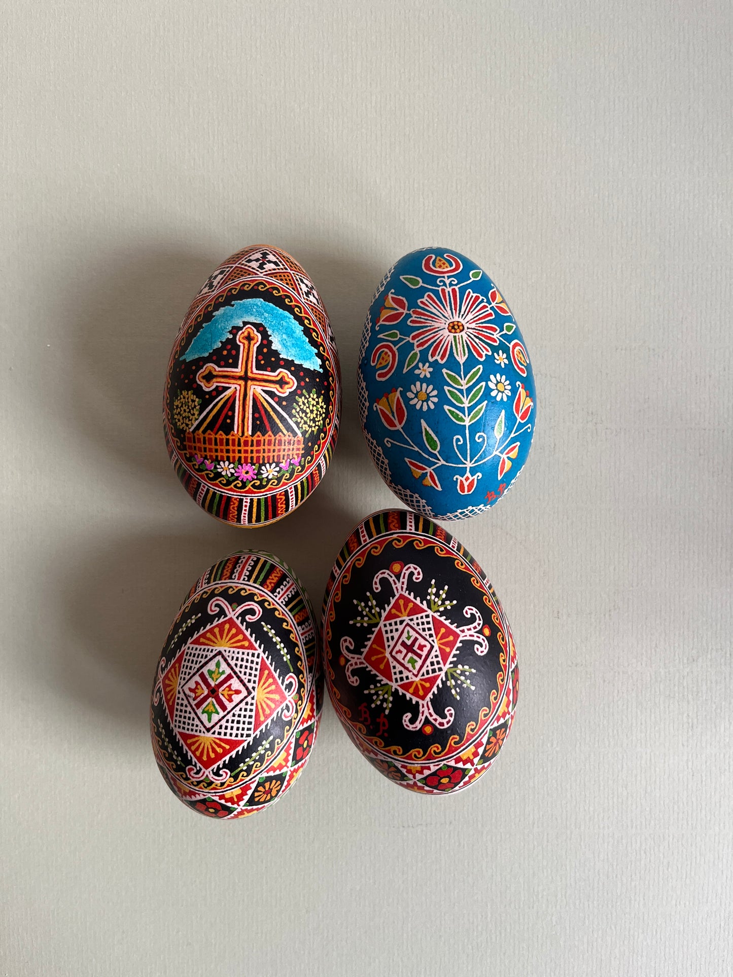 Goose Pisanka Easter Egg by Barbara