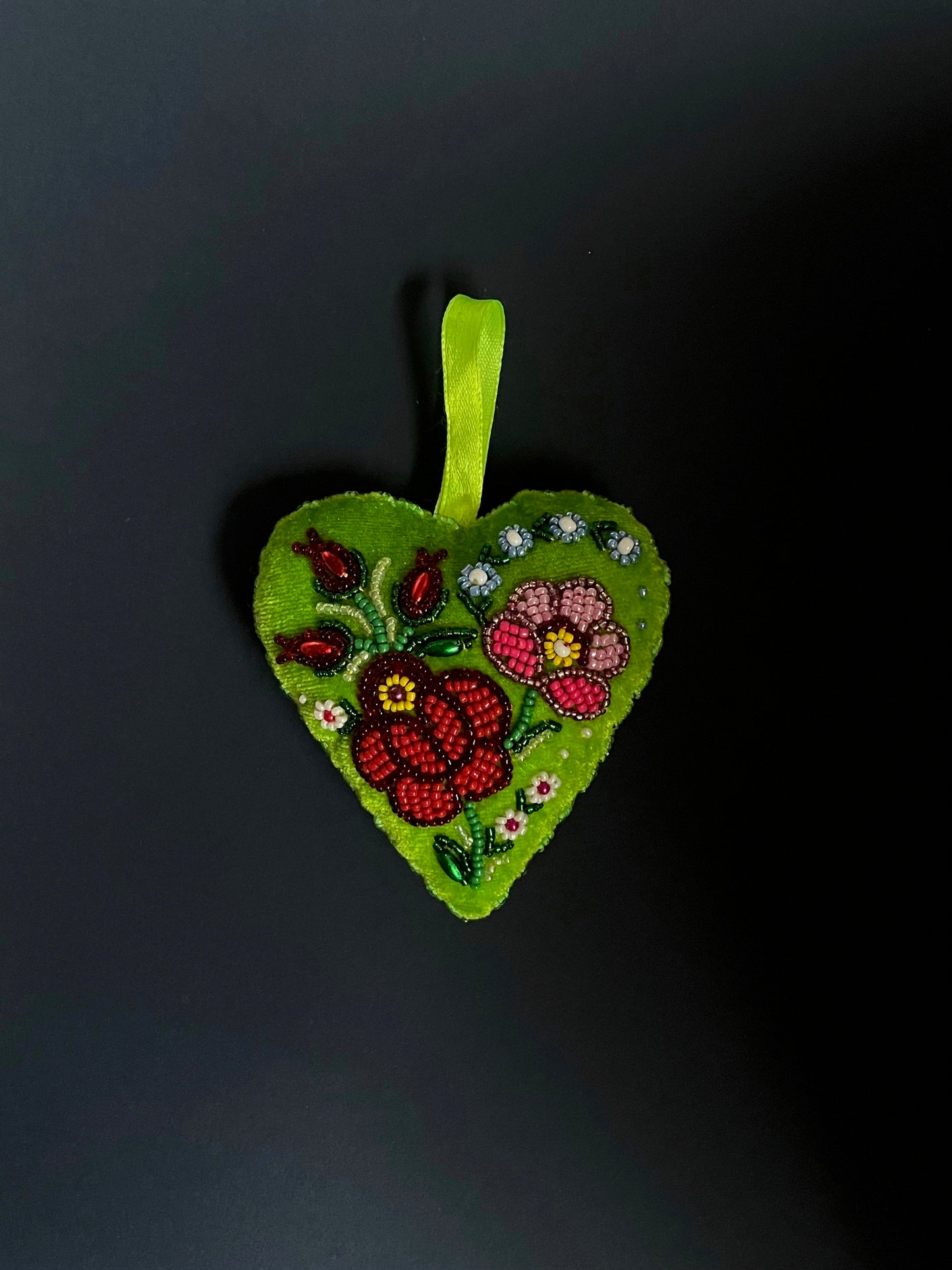 Embroidered Heart by Ilona