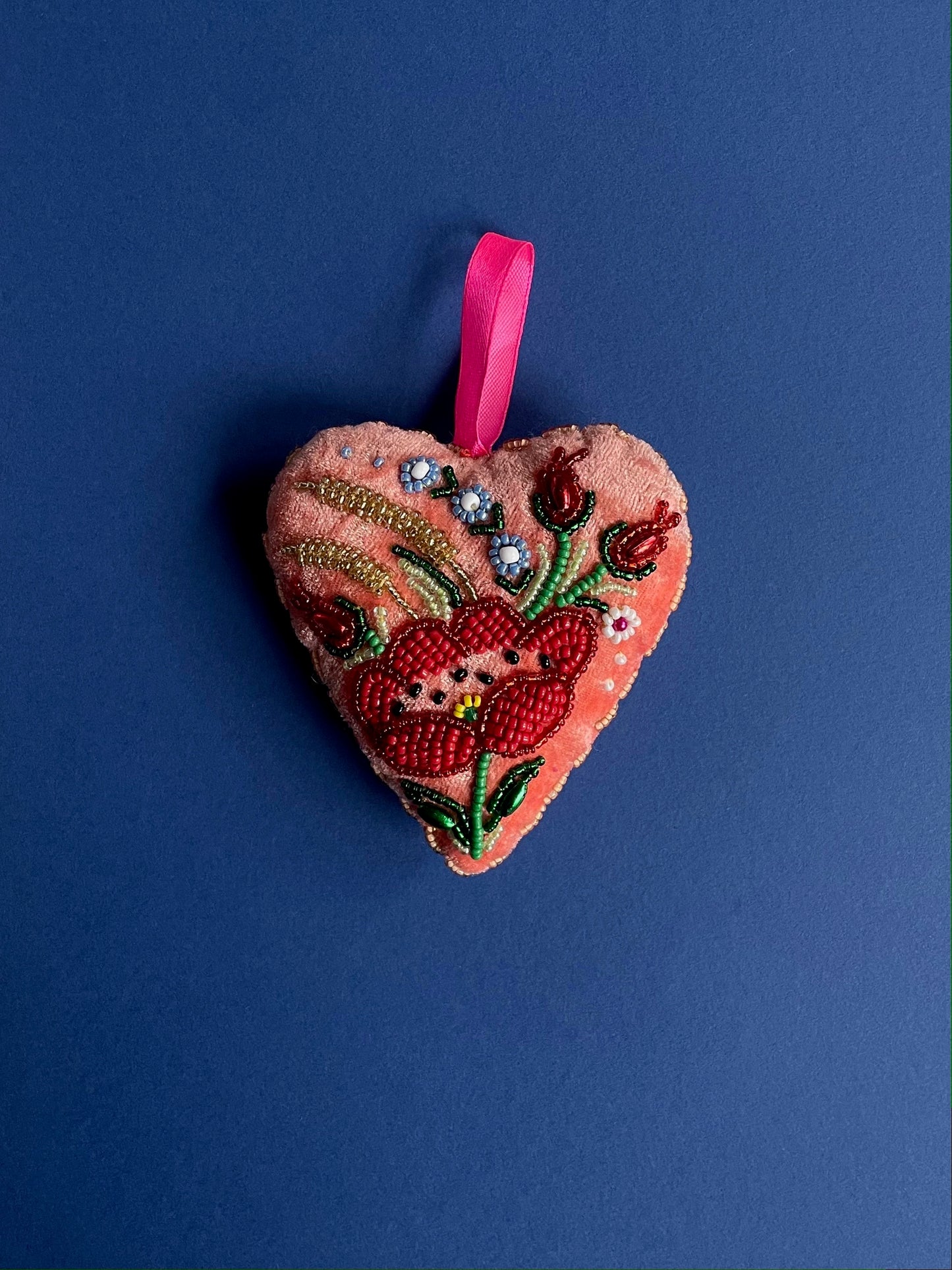 Embroidered Heart by Ilona