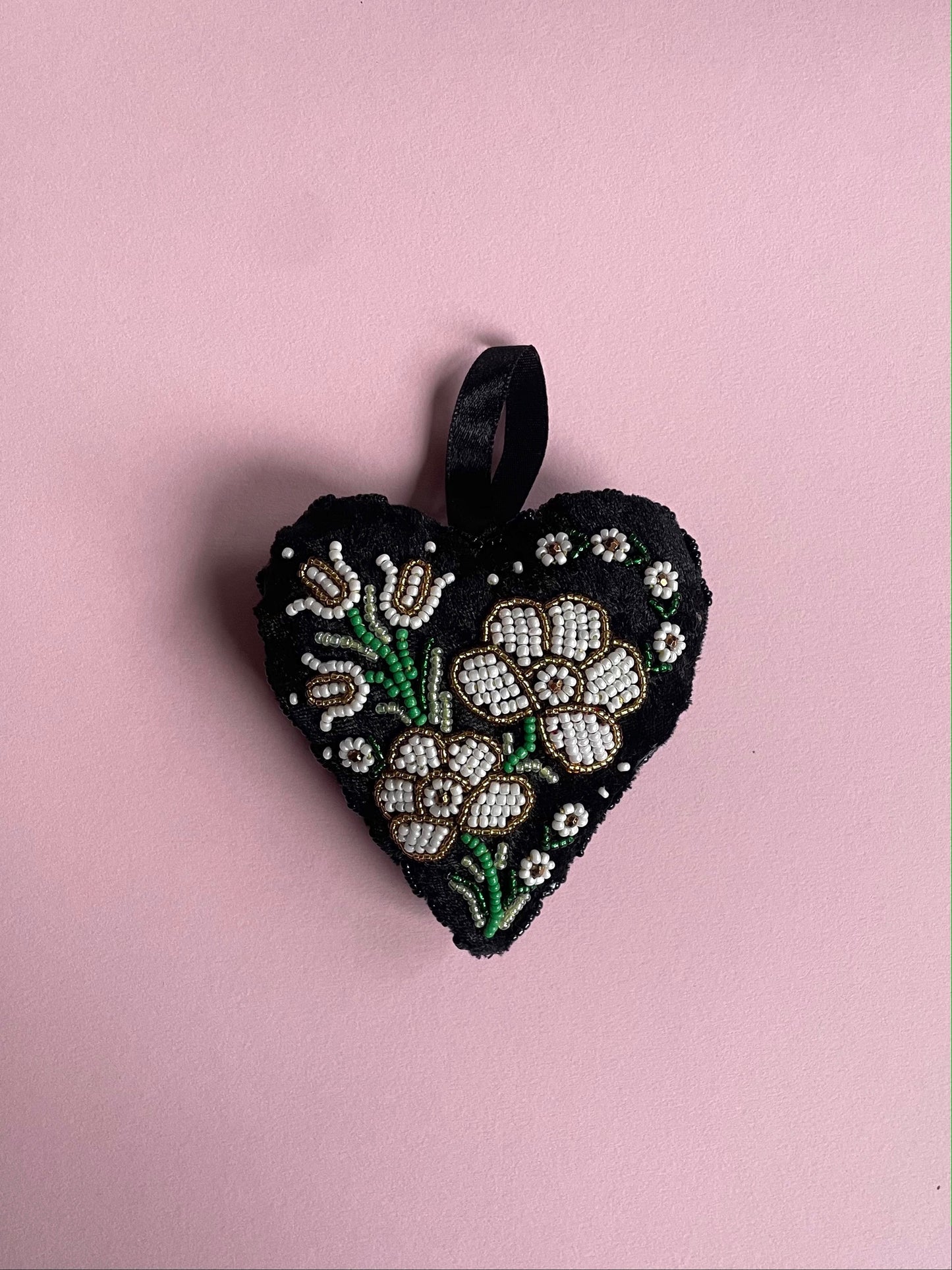 Embroidered Heart by Ilona