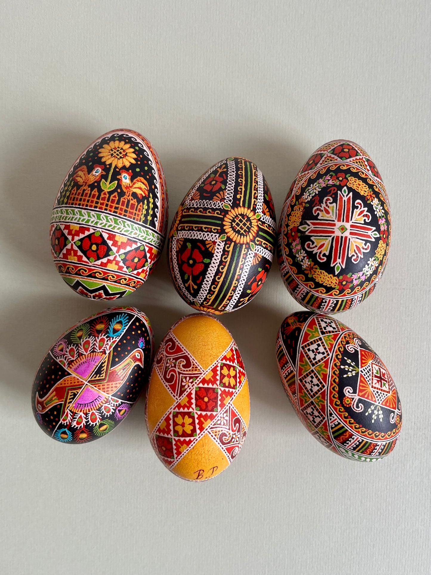 Goose Pisanka Easter Egg by Barbara