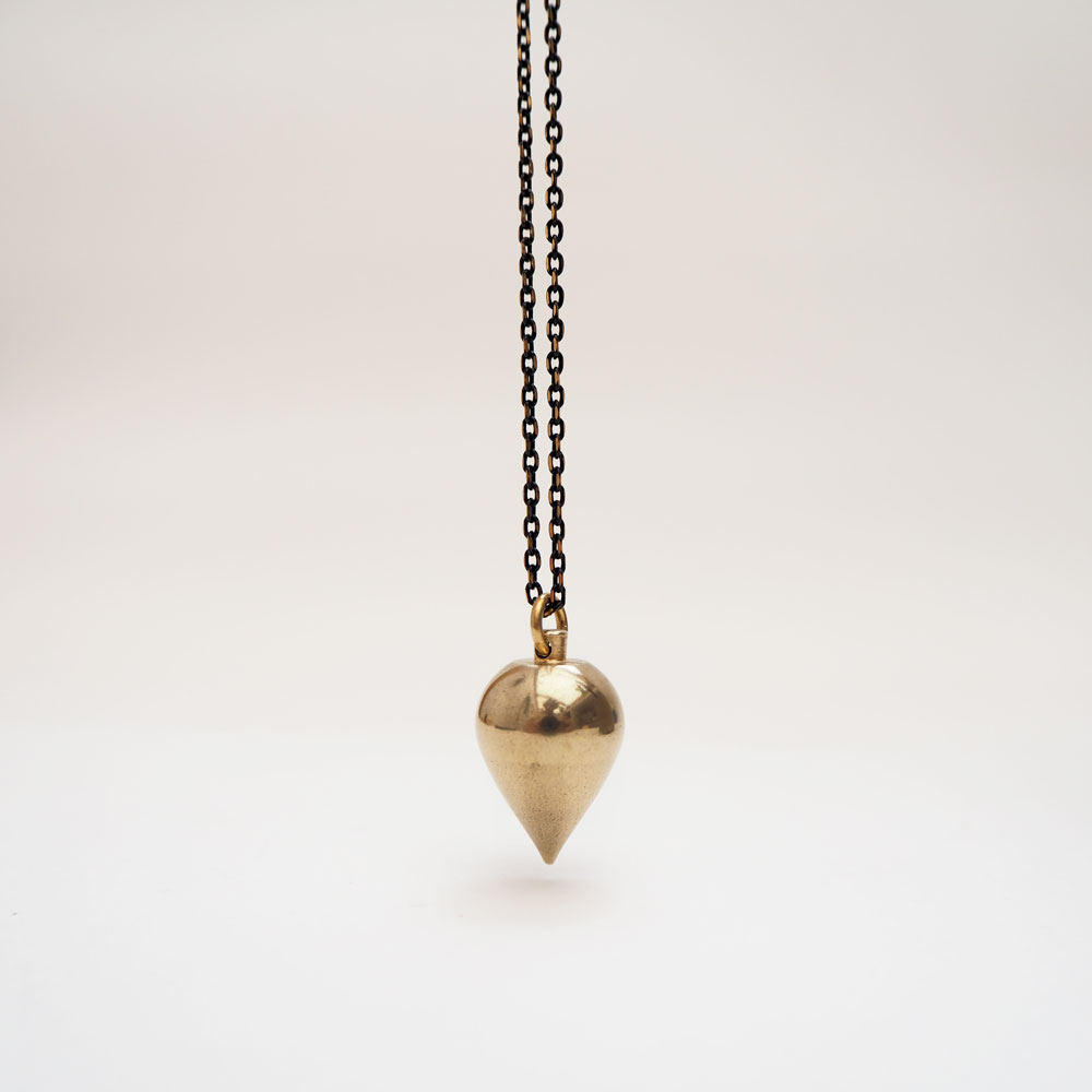 Consta Majestic Teardrop Necklace by Brass and Bold