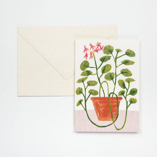 Scented Geranium Card by Hadley
